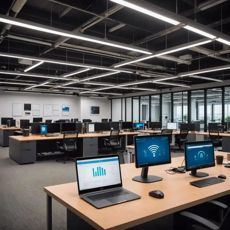 WiFi survey in an office environment